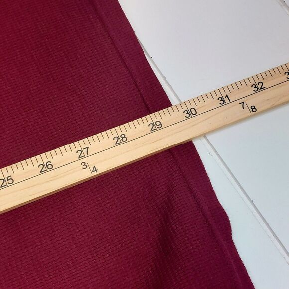 Polo Ralph Lauren Thermal Waffle Knit Long Sleeve Crewneck Men's Large Red NEW! - Picture 10 of 10